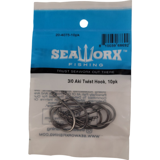 3/0 Aki Offset Hook, 10pk