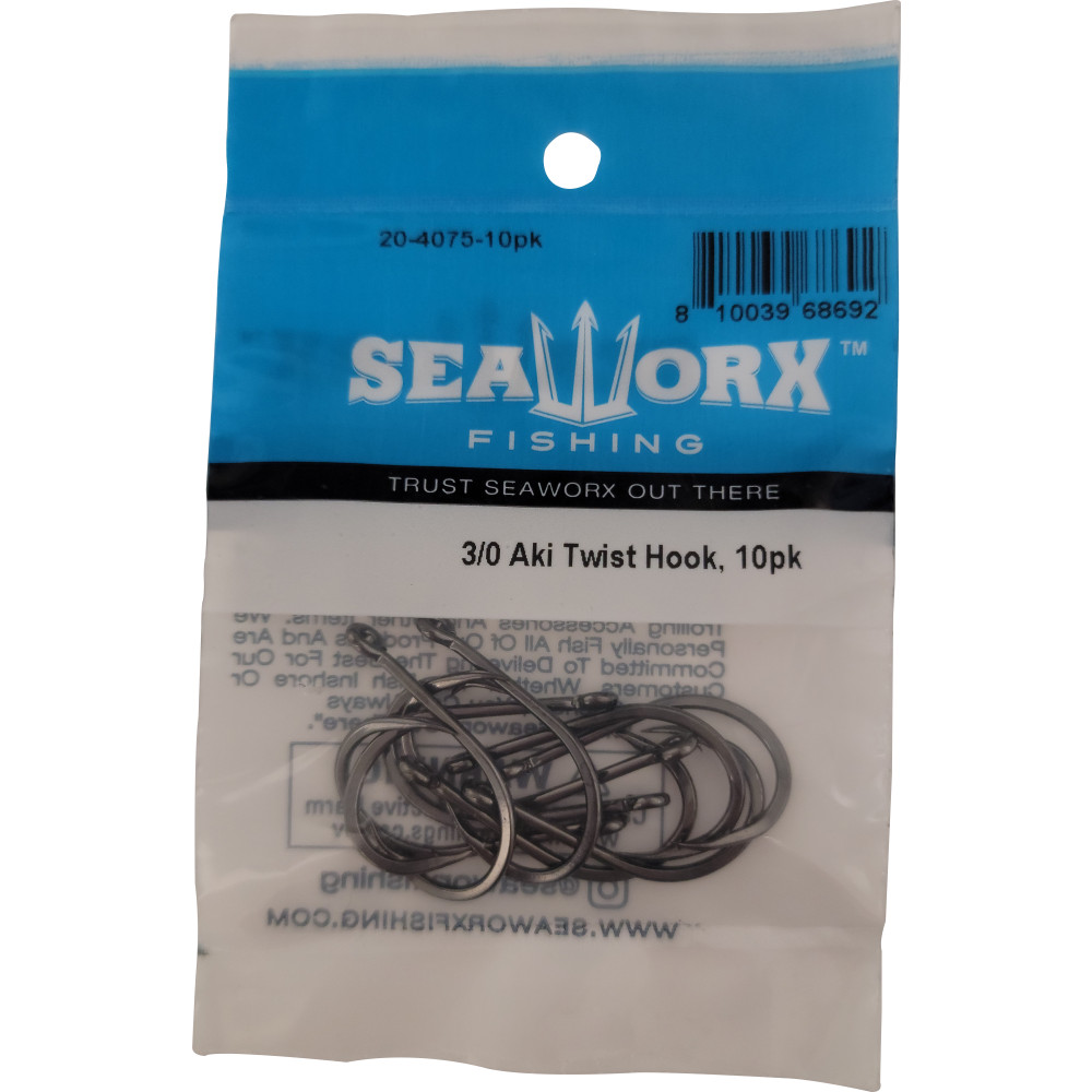 3/0 Aki Offset Hook, 10pk