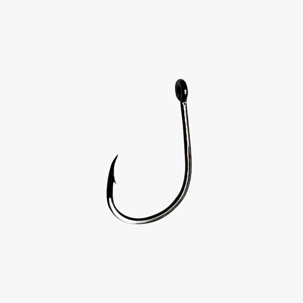 #1 Live Bait Straight Eye Hook, 10pk
