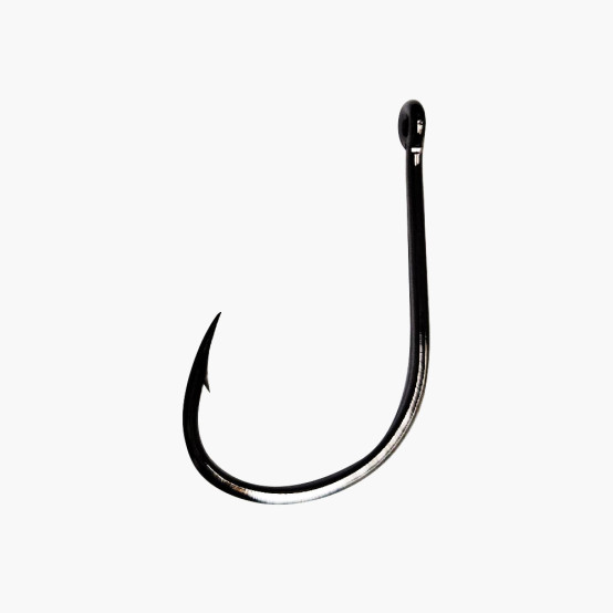5/0 Live Bait Straight Eye Hook, 500pk