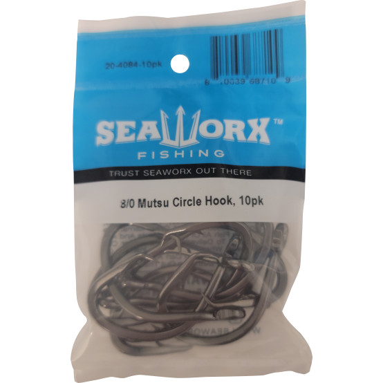 8/0 Mutsu Circle Hook, 10pk