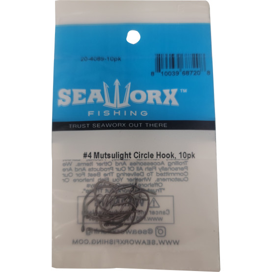 #4 Mutsulight Circle Hook, 10pk