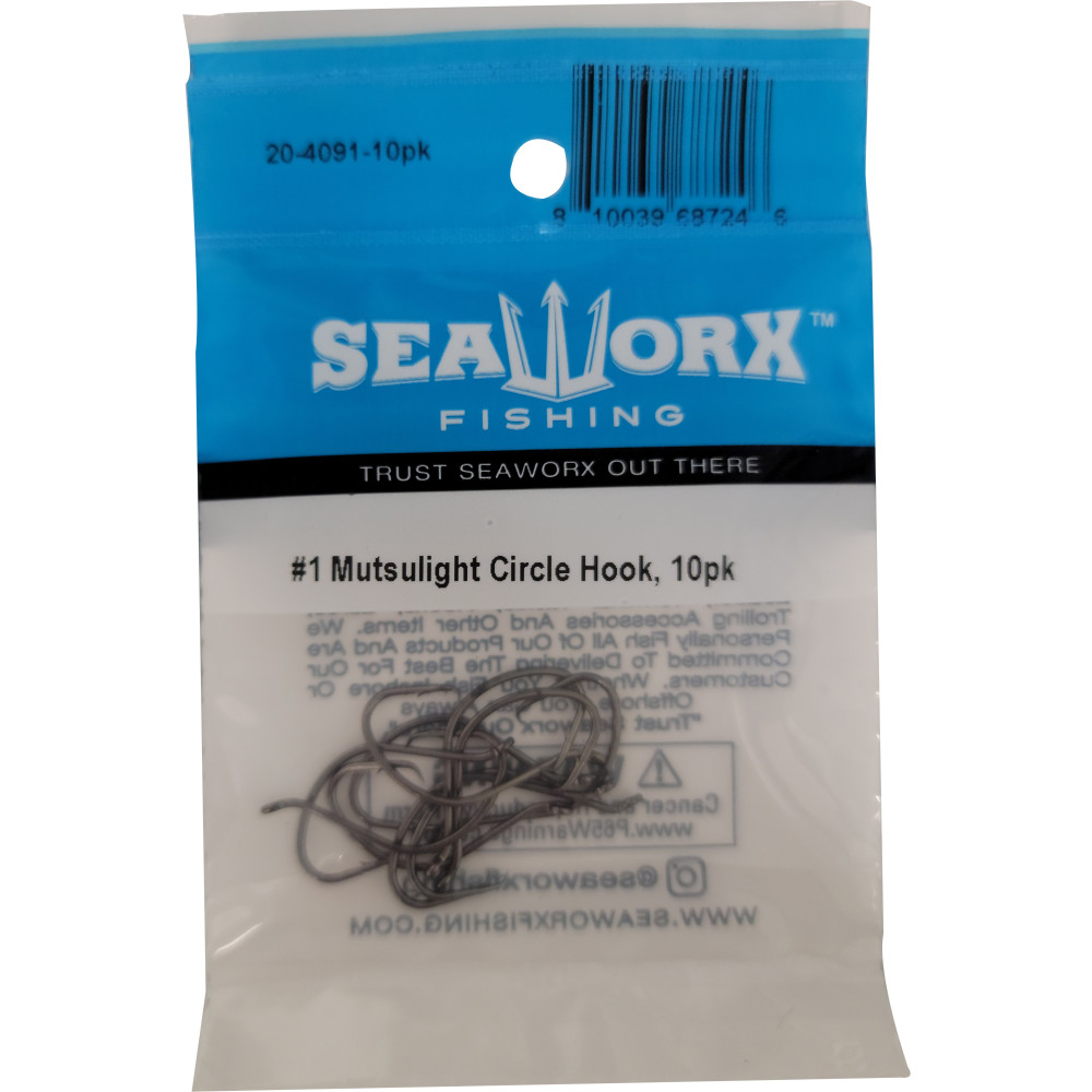 #1 Mutsulight Circle Hook, 10pk