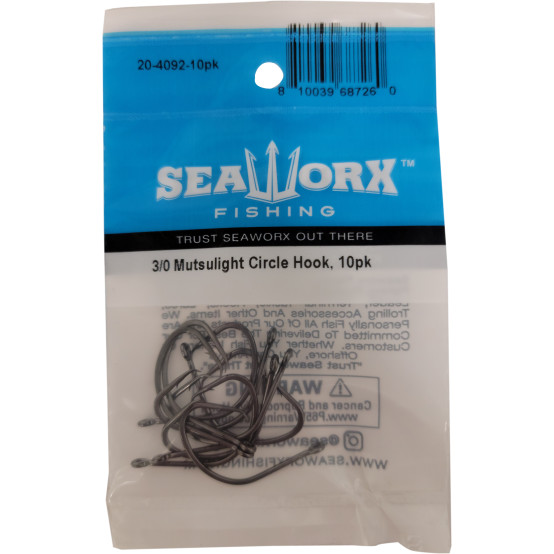 3/0 Mutsulight Circle Hook, 10pk