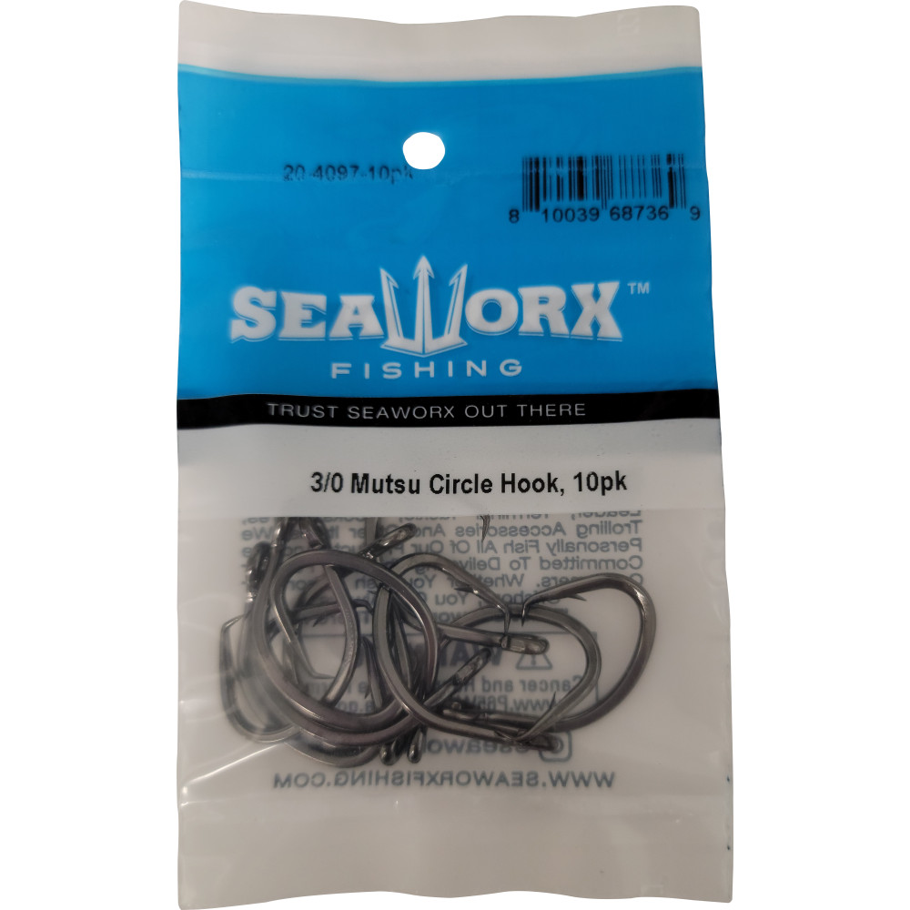 3/0 Mutsu Circle Hook, 10pk