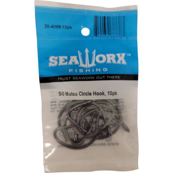 5/0 Mutsu Circle Hook, 10pk