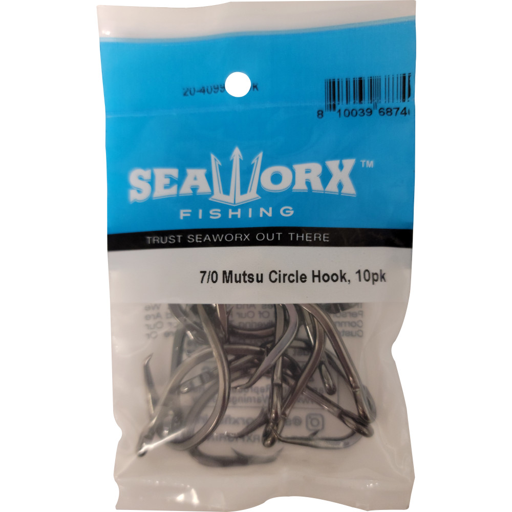 7/0 Mutsu Circle Hook, 10pk