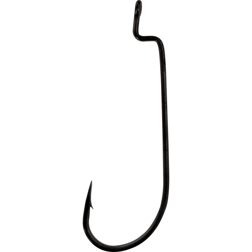 3/0 Offset Hook, round bend, 10pk