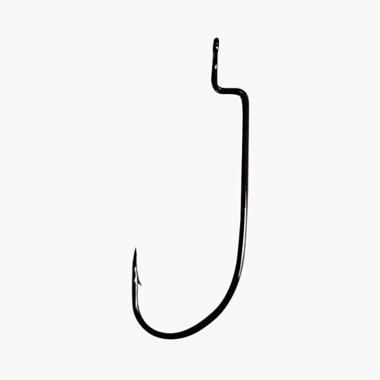 2/0 Offset Wide Gap 2X Hook, round bend, 100pk