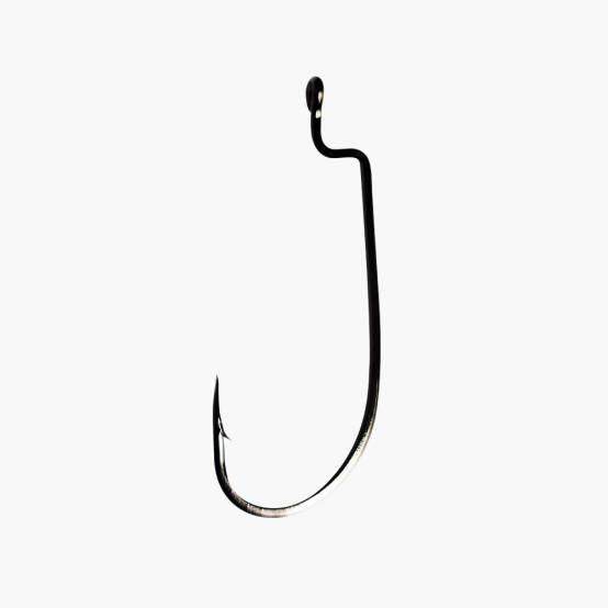 3/0 Offset Wide Gap 2X Hook, round bend, 10pk