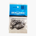 4/0 Offset Wide Gap 2X Hook, round bend, 10pk