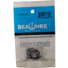 1/0 Short Shank Round Inline Circle Hook, 10pk