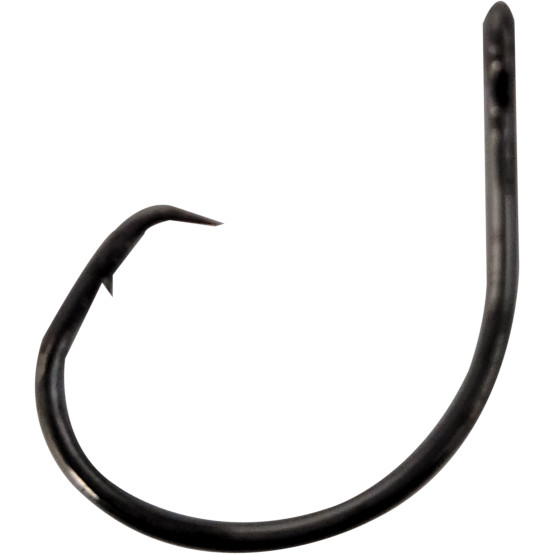 1/0 Short Shank Round Inline Circle Hook, 10pk