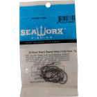 2/0 Short Shank Round Inline Circle Hook, 10pk