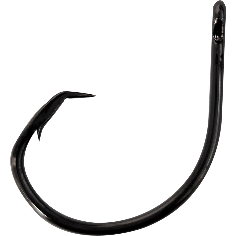 6/0 Short Shank Round Inline Circle Hook, 500pk