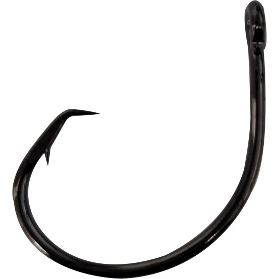 8/0 Short Shank Round Inline Circle Hook, 100pk