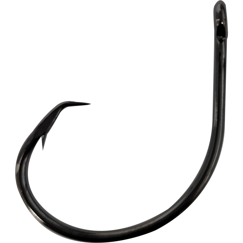 9/0 Short Shank Round Inline Circle Hook, 10pk