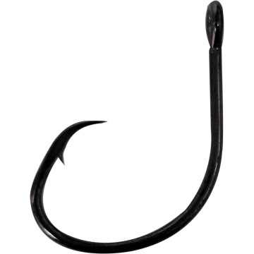 1/0 Short Shank Round Offset Circle Hook, 100pk