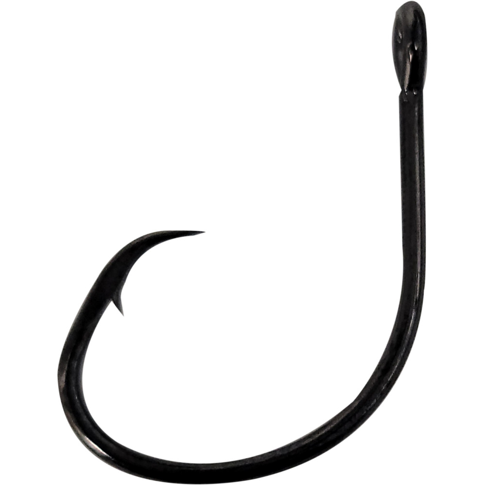 1/0 Short Shank Round Offset Circle Hook, 100pk