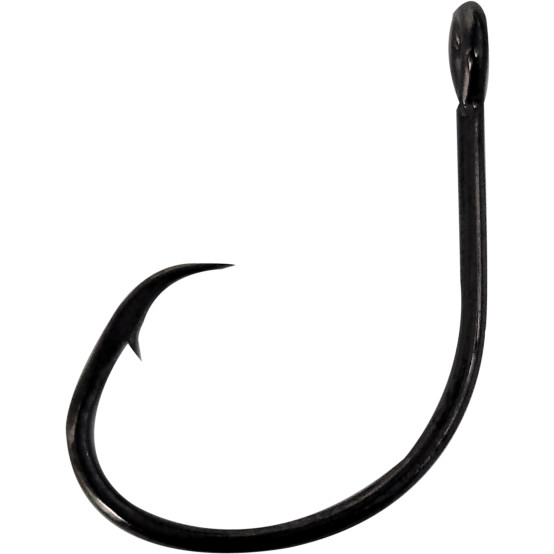 1/0 Short Shank Round Offset Circle Hook, 500pk
