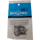 2/0 Short Shank Round Offset Circle Hook, 10pk