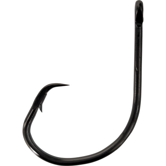 4/0 Short Shank Round Offset Circle Hook, 100pk