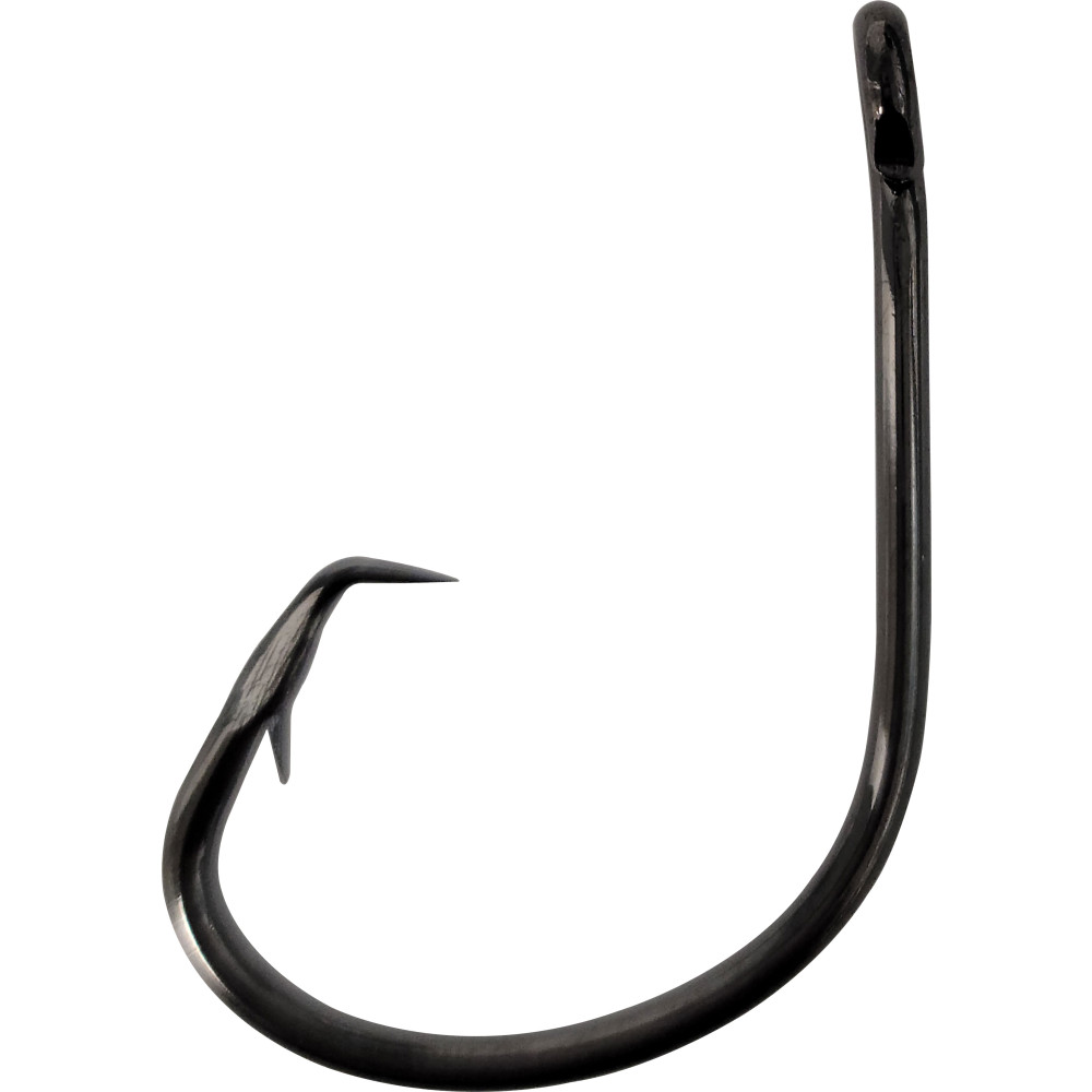 6/0 Short Shank Round Offset Circle Hook, 100pk