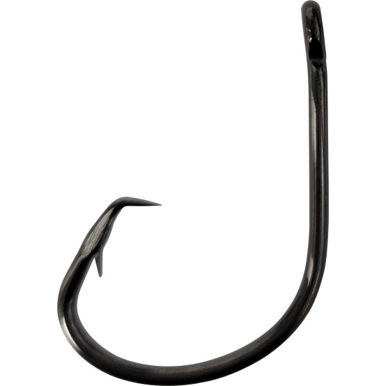 6/0 Short Shank Round Offset Circle Hook, 500pk