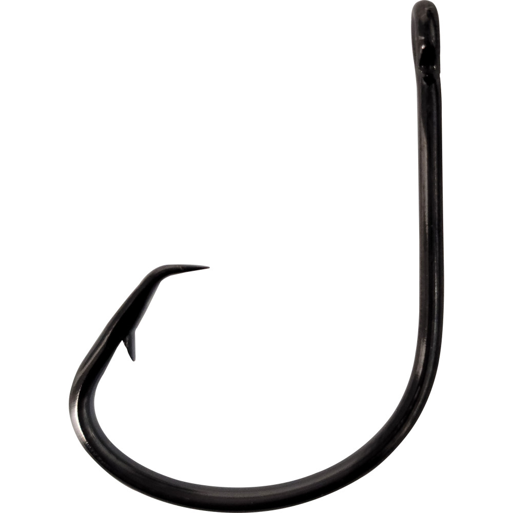 7/0 Short Shank Round Offset Circle Hook, 10pk