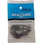 8/0 Short Shank Round Offset Circle Hook, 10pk