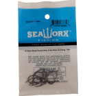 1/0 Short Shank Round Inline Circle Hook, 2X, 10pk