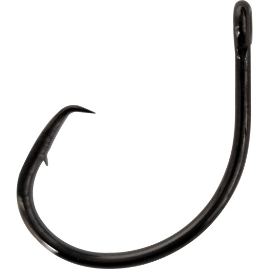 3/0 Short Shank Round Inline Circle Hook, 2X, 10pk