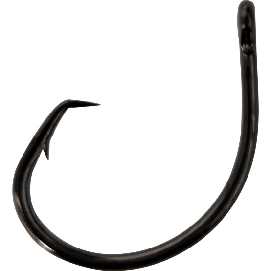 5/0 Short Shank Round Inline Circle Hook, 2X, 500pk