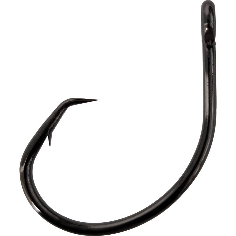 8/0 Short Shank Round Inline Circle Hook, 2X, 100pk