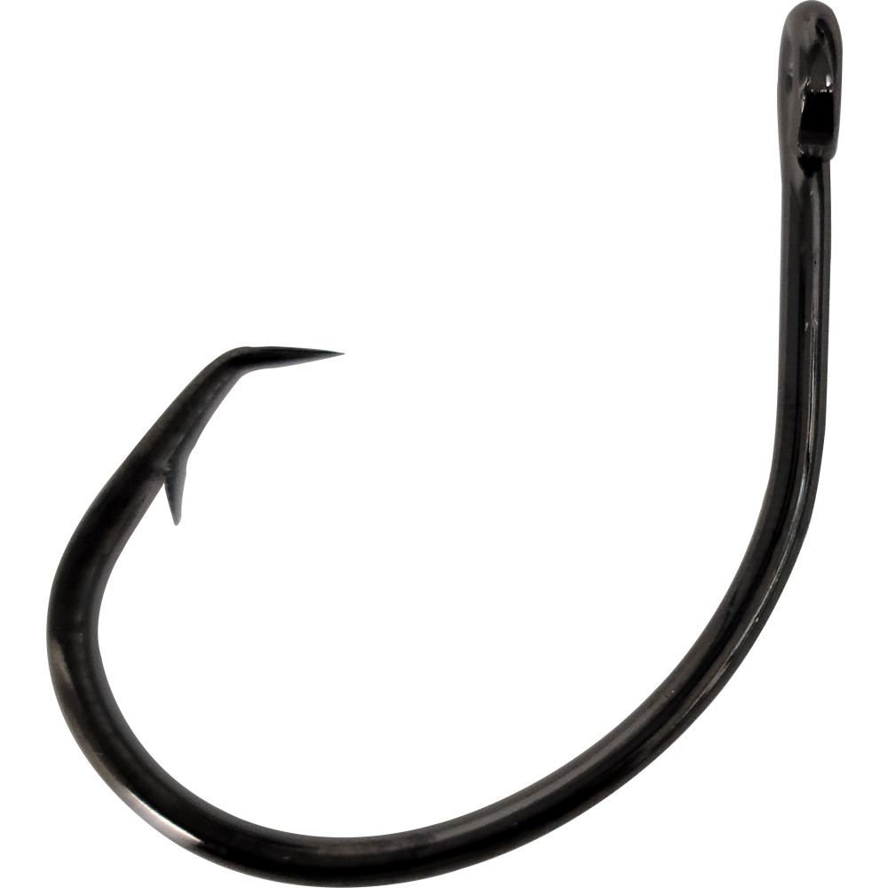 9/0 Short Shank Round Inline Circle Hook, 2X, 10pk