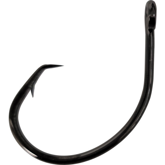 9/0 Short Shank Round Inline Circle Hook, 2X, 500pk