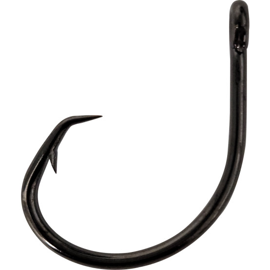 4/0 Short Shank Round Offset Circle Hook, 2x, 10pk