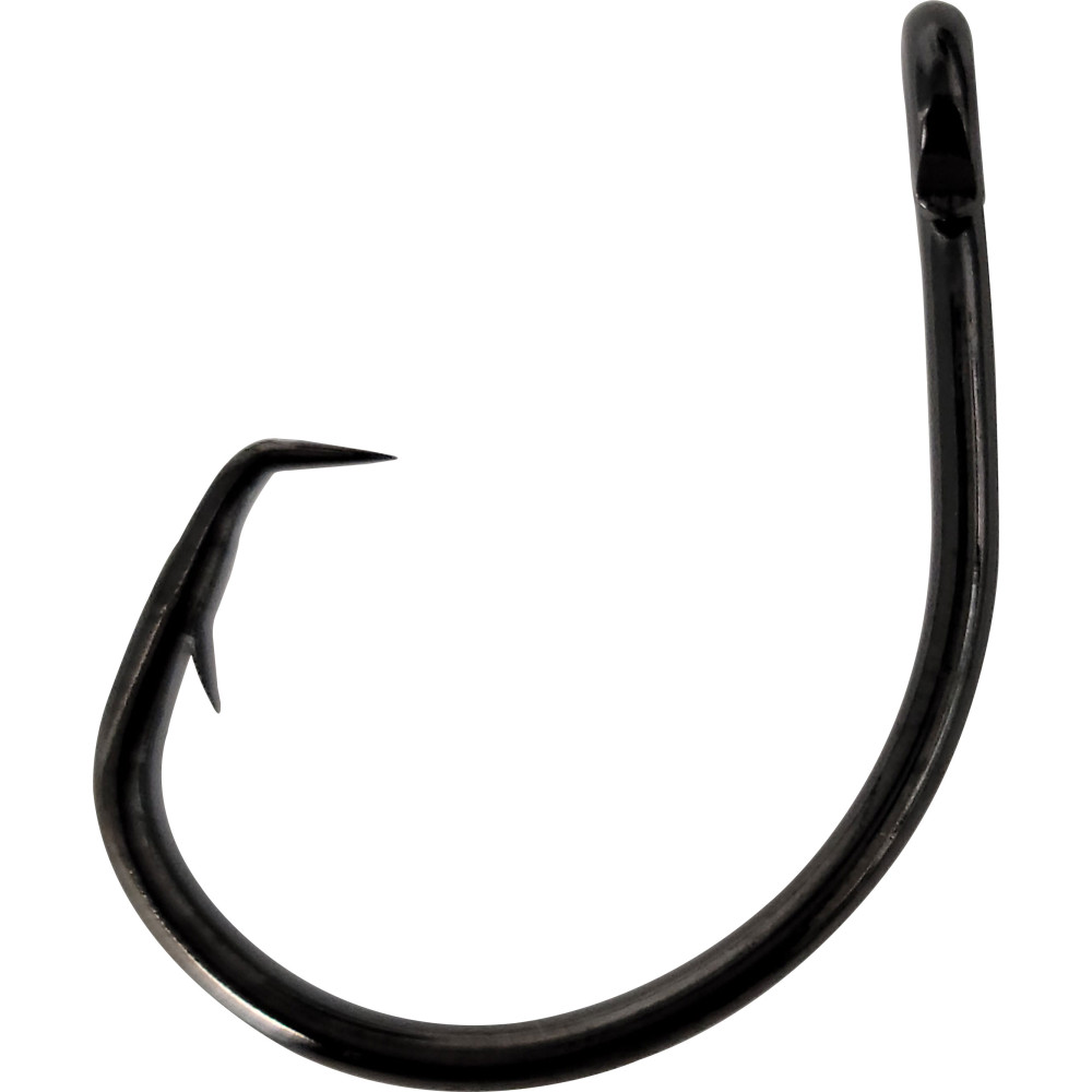6/0 Short Shank Round Offset Circle Hook, 2x, 500pk