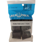 Rubber Hook Lock, 1", 6pk