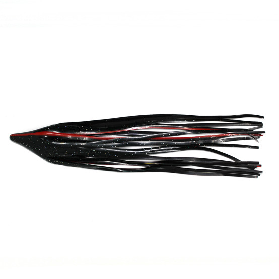Solid Lure Cone Skirt, Flaky Black, replaces TT50