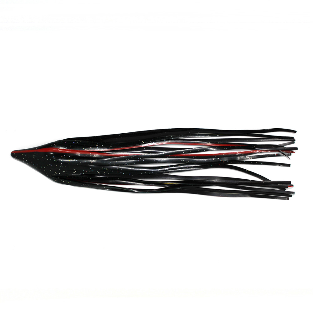 Solid Lure Cone Skirt, Flaky Black, replaces TT50