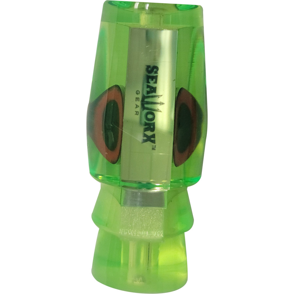  Chugger,  Fluoro Green Mirror Head