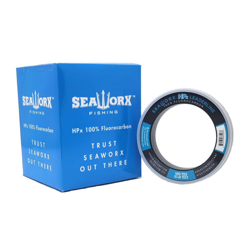 15lb HPx Fluorocarbon Leader, 100 yards