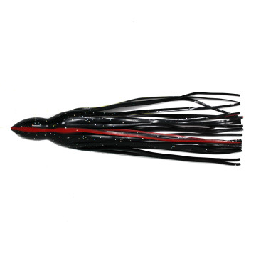 10.5" Octopus Skirt, Flaky Black