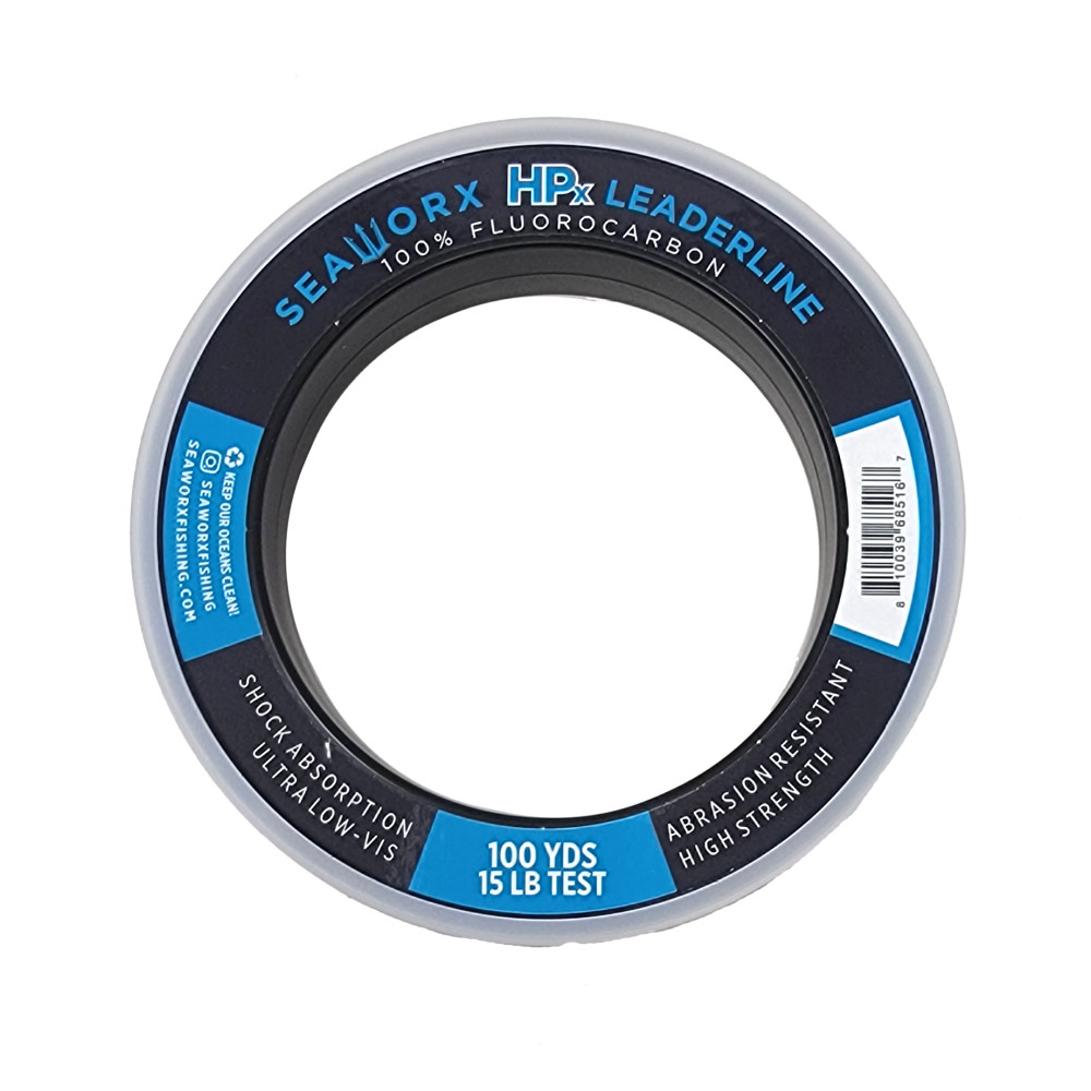 15lb HPx Fluorocarbon Leader, 100 yards