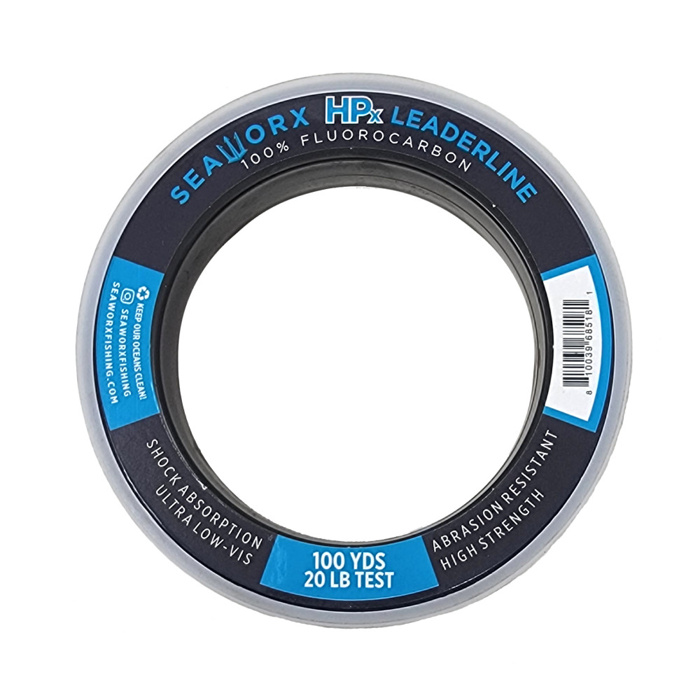 20lb HPx Fluorocarbon Leader, 100 yards