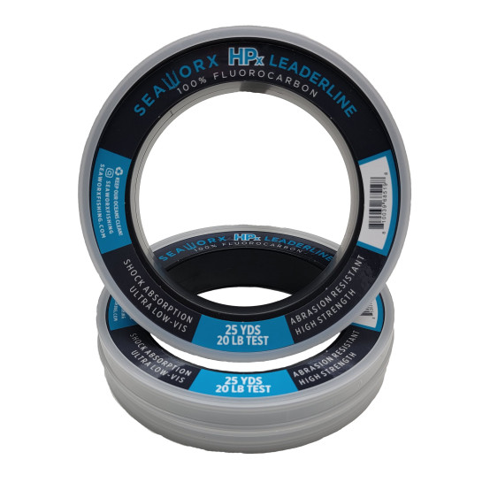 20lb HPx Flourocarbon Leader, 25 yards