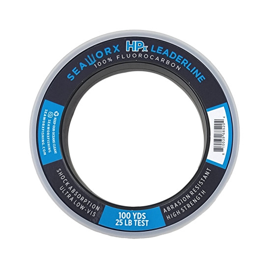 25lb HPx Fluorocarbon Leader, 100 yards