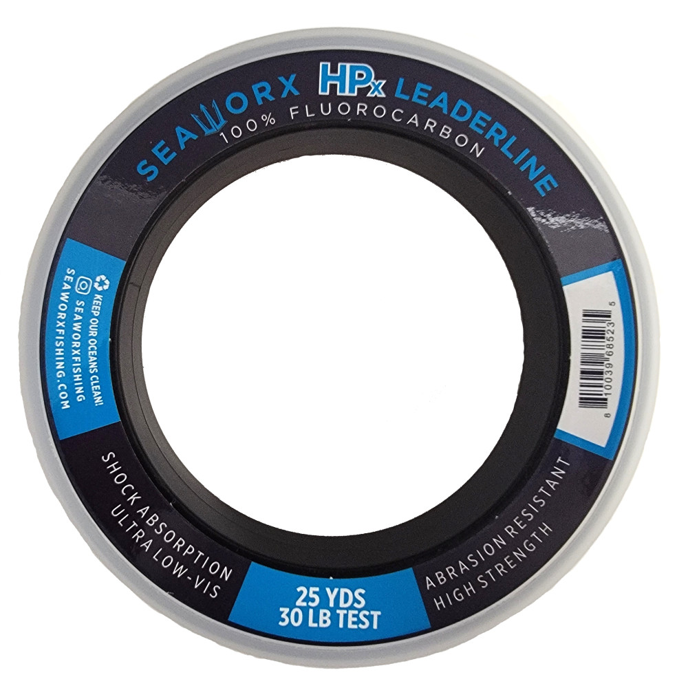 30lb HPx Flourocarbon Leader, 25 yards