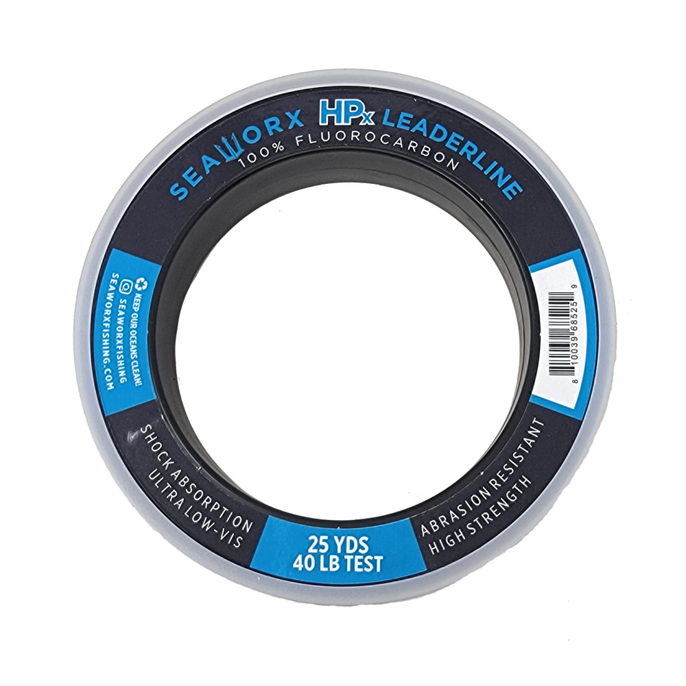40lb HPx Flourocarbon Leader, 25 yards